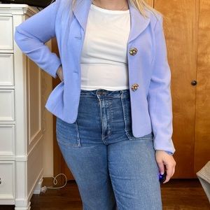 vintage ROT blue blazer